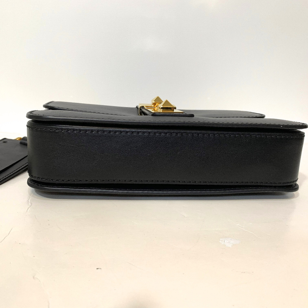 Valentino B-Rockstud Black Leather Chain Shoulder - Picture 7 of 8